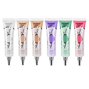 6-Color Waterproof Liquid Matte Eyeshadow Primer Set