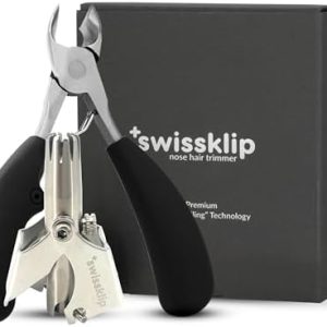 Swissklip Heavy Duty Toenail Clippers and Stainless Steel Nose Hair Trimmer Set