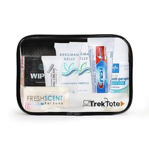 TrekTote 15-Piece TSA-Approved Travel Toiletry Kit for All Your Essentials
