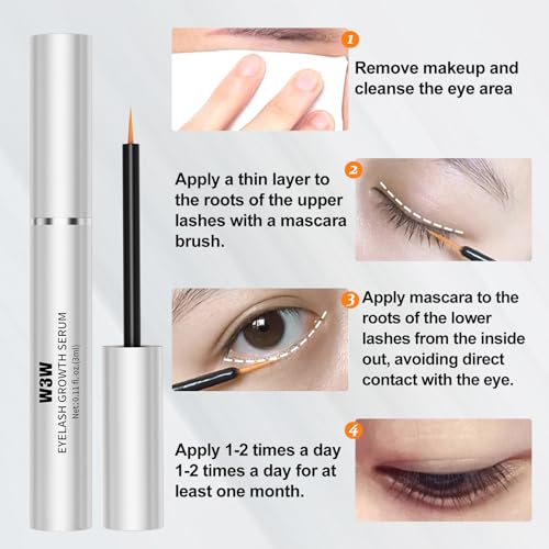 Lash Growth Serum for Longer and Fuller Lashes and Brows, 3ml Size - Image 4