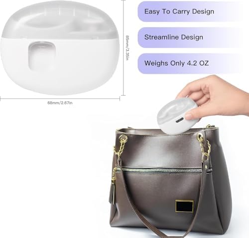 Upgraded 2 in 1 Electric Nail Clippers for Kids and Adults with Safety Features - Image 4