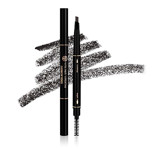 Retractable Eyebrow Definer Pencil 02 Grey for Professional Makeup, 0.05 oz