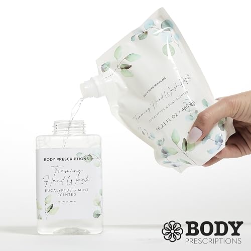 Gentle Foaming Hand Soap with Eucalyptus and Mint, 8 oz Bottle - Image 4