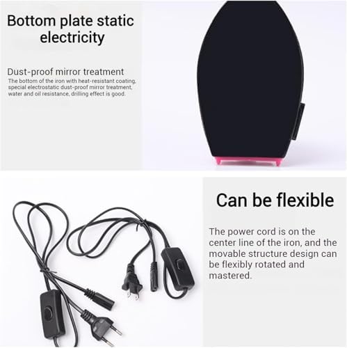 Rechargeable Mini Iron for Thick Hair with Lay Flat Design in White Color - Image 7