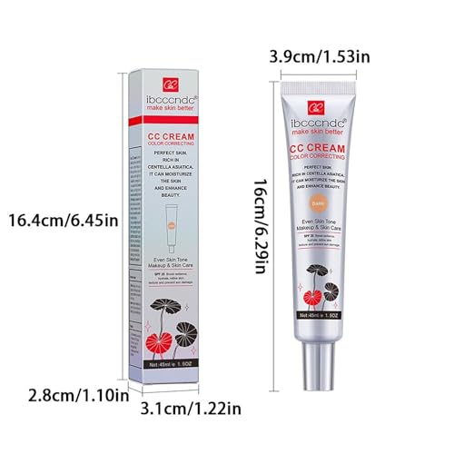 Luminae 1.5oz Color Changing CC Cream and Moisturizing Foundation for All Skin Types - Image 7