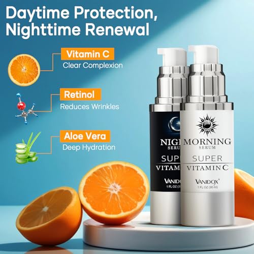 Super C Serum for Women 70+, Hydrating Formula, 2 x 1 fl oz Bottles - Image 2
