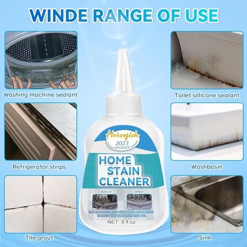 8 Fl Oz Home Remover Gel for Washing Machines & Grout - Image 3