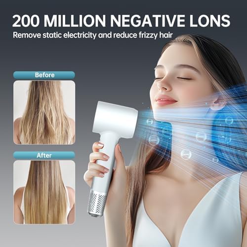 Ionic 1400W Hair Dryer with 110,000 RPM, Lightweight Design and Quiet Operation - Image 5