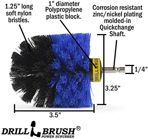 Marine Scrubbing Brush Head for Boats and Pools - Heavy-Duty Cleaning Tool for Tough Stains - Image 5