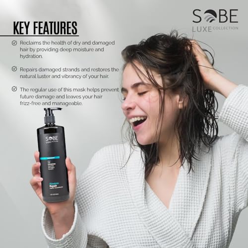 Deep Repair Keratin Hair Treatment 32 oz for Hydration and Frizz Control - Image 5