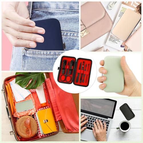 7-in-1 Stainless Steel Manicure Set for Men and Women, Durable and Compact Design - Image 5