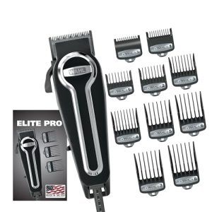 Wahl Elite Pro Corded Haircut and Grooming Kit for Men with Adjustable Blades