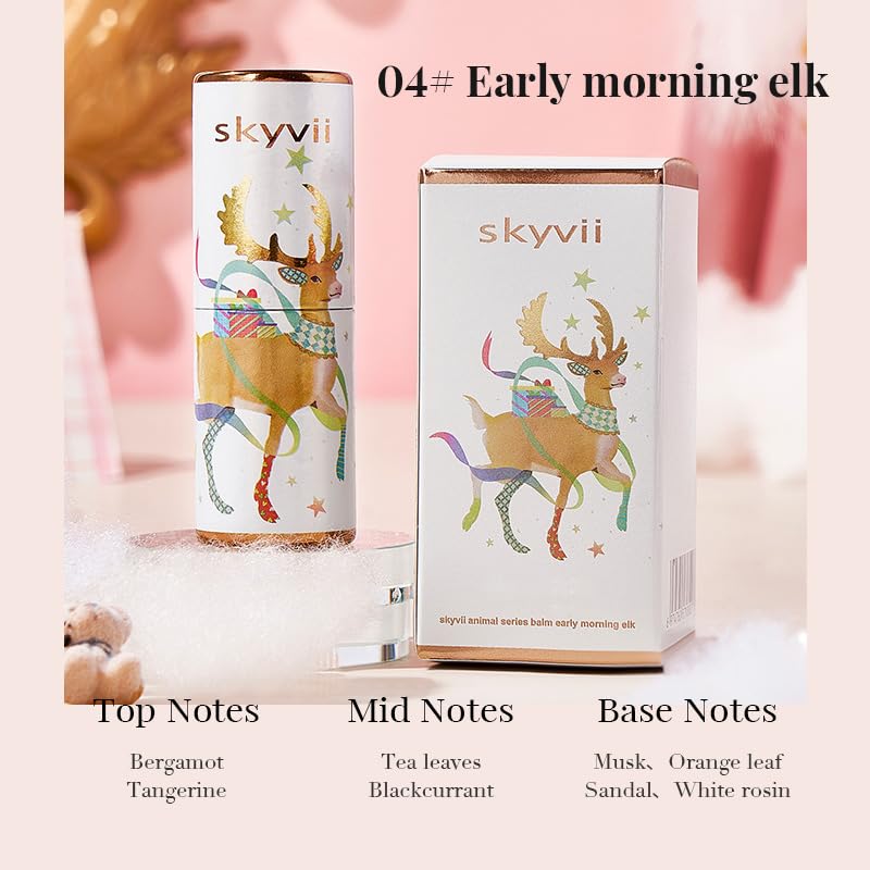 4 Pack Travel Solid Perfume Balms for Men and Women, 0.5 oz Each - Image 6