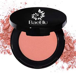 Dusty Rose Organic Blush - 100% Natural Pressed Powder, 0.2 oz, Vegan Formula