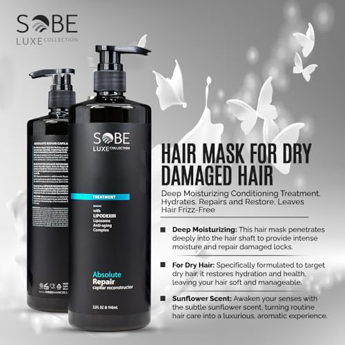 Deep Repair Keratin Hair Treatment 32 oz for Hydration and Frizz Control - Image 6