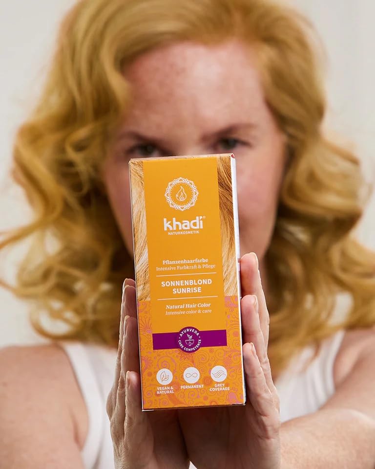 Khadi Herbal Vegan Hair Color 3.5oz PPD Free and Chemical Free for Healthy Hair - Image 10