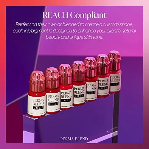 Perma Blend Luxe Red Apple Tattoo Ink 0.5 oz Vegan Friendly Quality Ink - Image 5