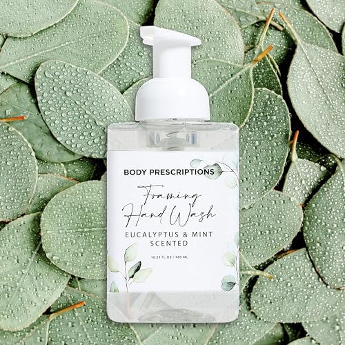 Gentle Foaming Hand Soap with Eucalyptus and Mint, 8 oz Bottle - Image 5