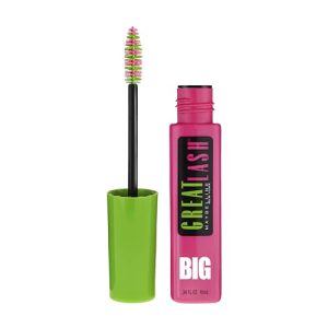 Maybelline Great Lash BIG Washable Mascara 0.43 oz in Blackest Black, New