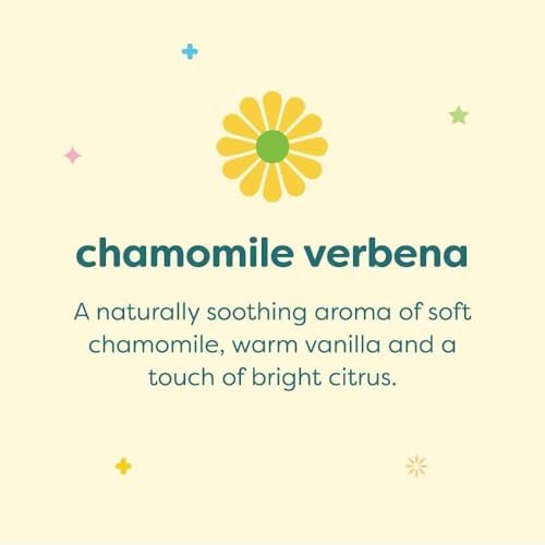 Babyganics Chamomile Verbena Baby Shampoo and Body Wash, 16oz Bottles, 3 Pack - Image 3