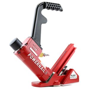 Powernail 50PFLEXW 18 Gauge Pneumatic Flooring Nailer with Adjustable Base for Easy Use