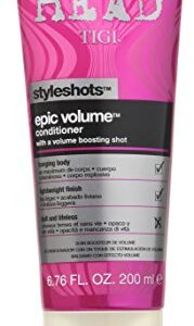 TIGI Bed Head Epic Volume Conditioner, 6.76 oz, for Thick and Full Hair