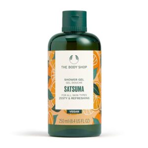 The Body Shop Satsuma Shower Gel 250ml Refreshing Citrus Fragrance for Daily Use