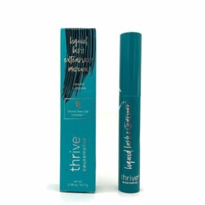 Thrive Brynn Waterproof Black Mascara for Lash Extensions, 10.7g, Long-Lasting Formula