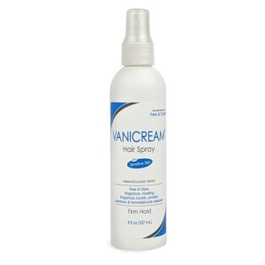 Vanicream Firm Hold Hairspray, 8 Ounce, Fragrance-Free for Sensitive Skin