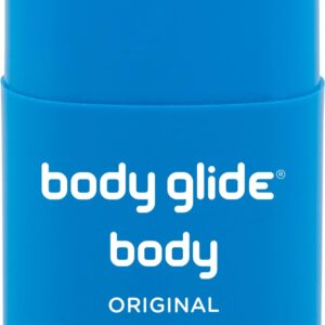 Body Glide Original Anti Chafe Balm Stick 0.8oz for Arm, Chest, Thigh, and Butt Protection