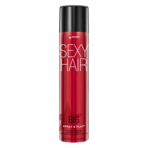 SexyHair Big Spray & Play Volumizing Hairspray - 10 oz, Humidity Resistant for All Hair Types