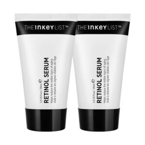 INKEY List 1% Retinol Serum Duo, Anti-Aging Treatment, 30ml Each, 2 Pack
