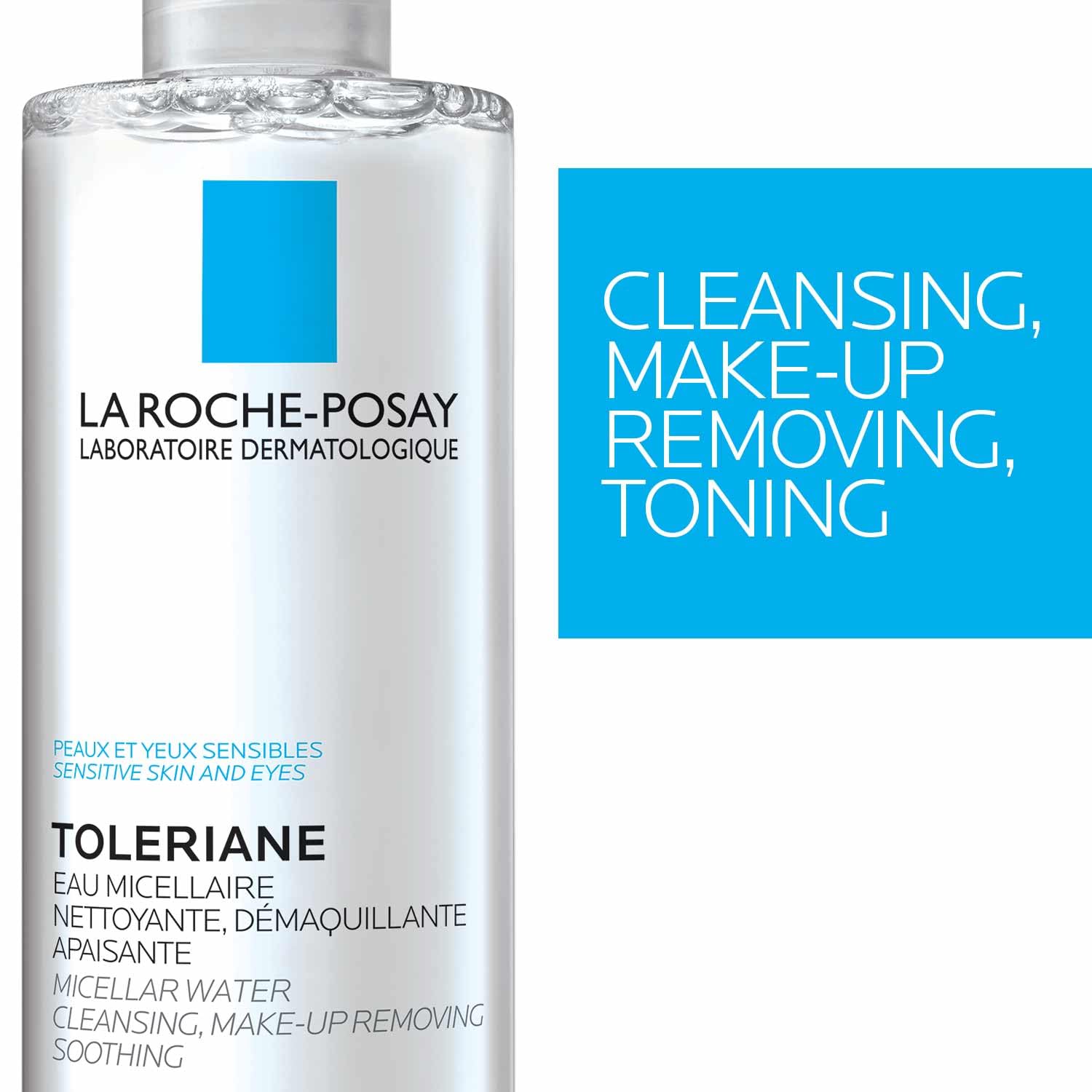 La Roche-Posay Micellar Cleansing Water 400ml for Sensitive Skin - Image 4