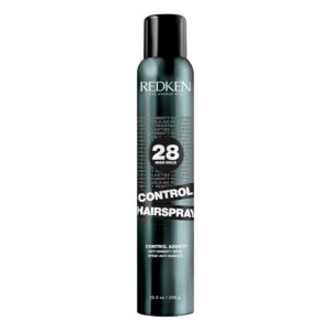 Redken Control Hairspray 28 | High-Hold Flake-Free Spray for All Hair Types | 11 oz Capacity | Quick-Dry Finish, Humidity Resistance, 24 Hour Control