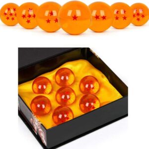 7pcs Acrylic Resin Star Glass Balls Set for Kids Cosplay and Creative Play