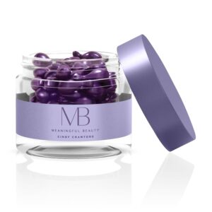 Meaningful Beauty Advanced Formula Wrinkle Smoothing Capsules with Hyaluronic Acid, 60 Count