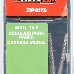 Roto Zip TC4 1/8-Inch Silver Tile-Cutting Carbide Zip Bits, 4-Pack for Precision Cutting