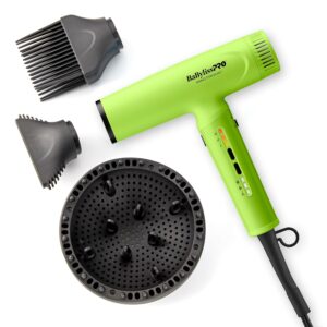 BaBylissPRO Nano Titanium Professional Lightweight Dual-Voltage Ionic Hair Dryer for All Hair Types