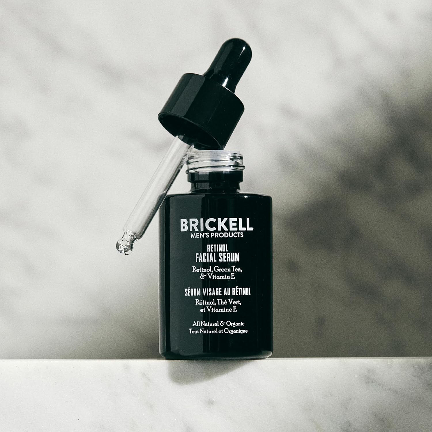 Brickell Men's Retinol Serum for Firming Lines & Wrinkles, 1 oz - Image 3