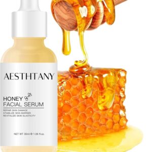 Honey Hyaluronic Acid Face Serum 30ml with Vitamin E for Anti-Aging Benefits