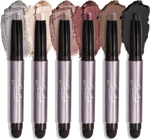 12 PCS Eyeshadow Stick Set with Long-lasting Primer Base