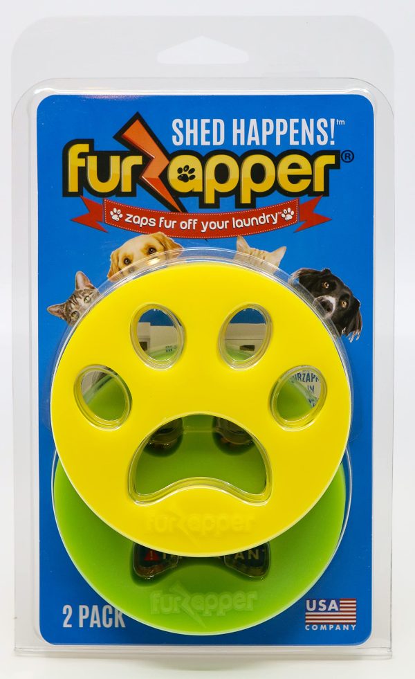 "2-Pack FurZapper: Pet Hair Remover"