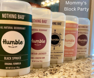 "All Natural Humble Deodorant"