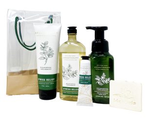 Aromatherapy Eucalyptus Spearmint Stress Relief Bath Set