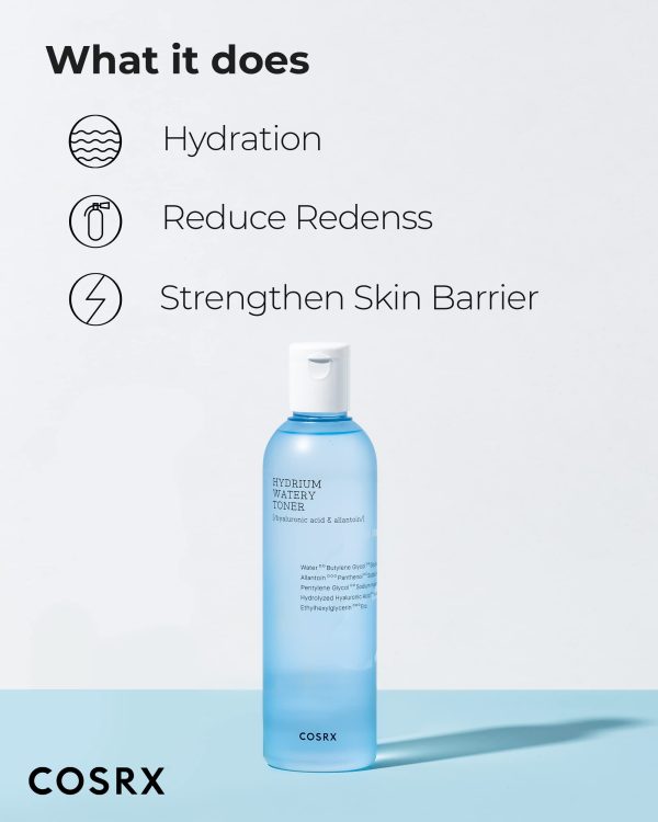 COSRX Hydrium Toner - Hydrating and Lightweight