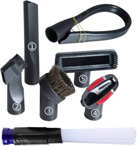 GIBTOOL Vacuum Attachments Kit for 1 1/4 & 1 3/8 inch Hose