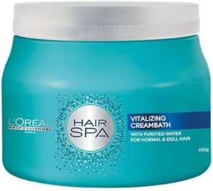 L'Oreal Hair Spa Vitalizing Cream Bath For Normal To Dull Hair 490 Gm