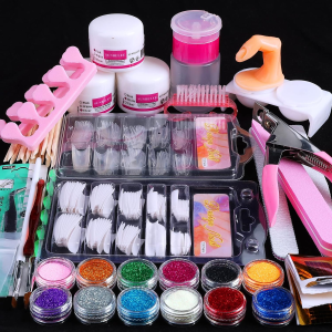 Professional Acrylic Nail Kit Set with Everything