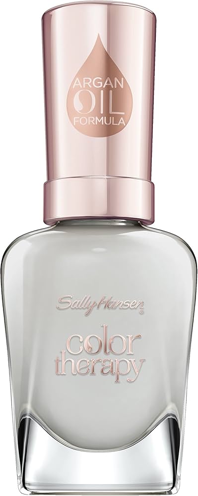 Sally Hansen Color Therapy Nail Polish Namas Grey 0.45 fl oz New