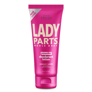 Super Fresh Lady Parts Aluminum Free Deodorant For Women - Feminine Hygiene Lotion For Breast